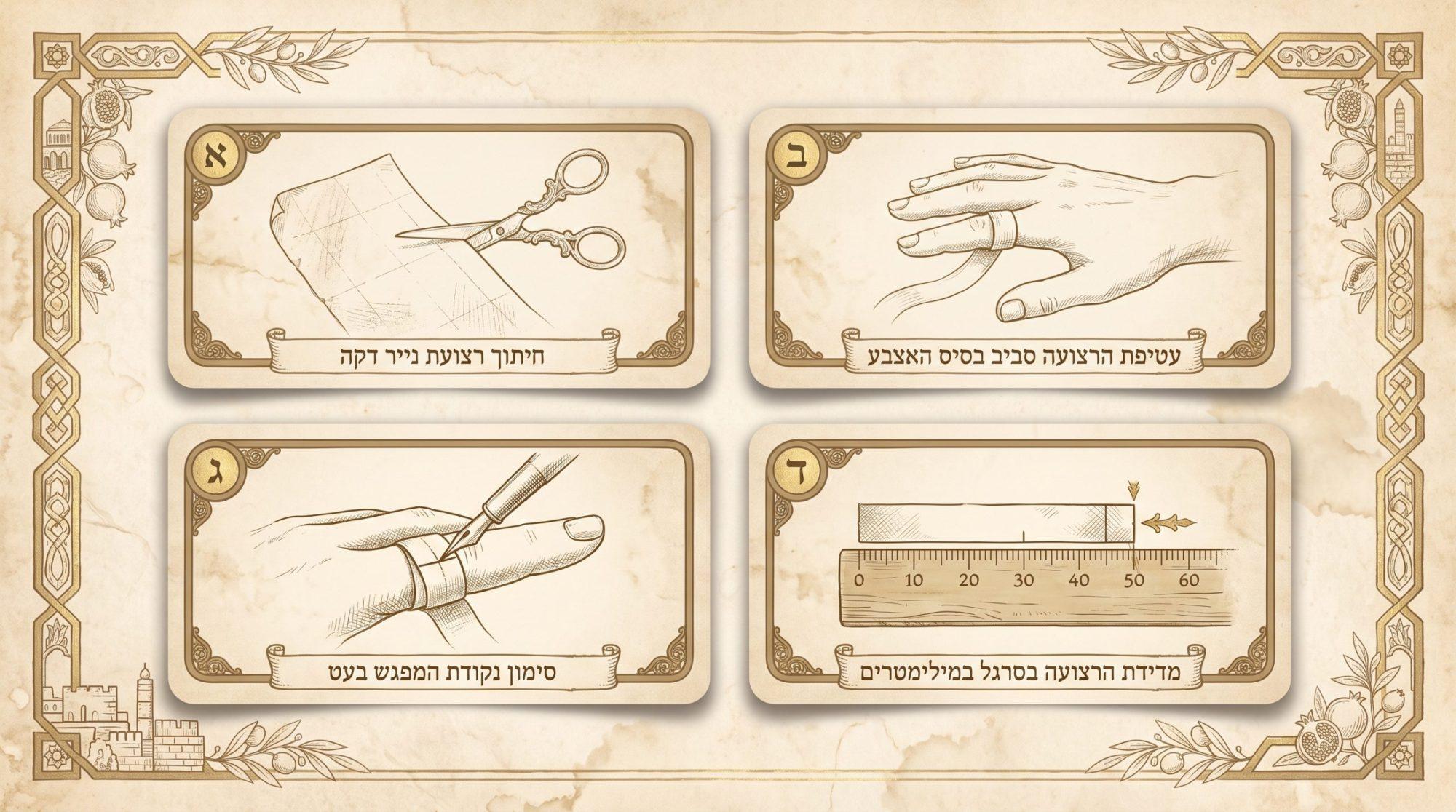 איך לדעת מידת טבעת: המדריך המלא למדידת האצבע