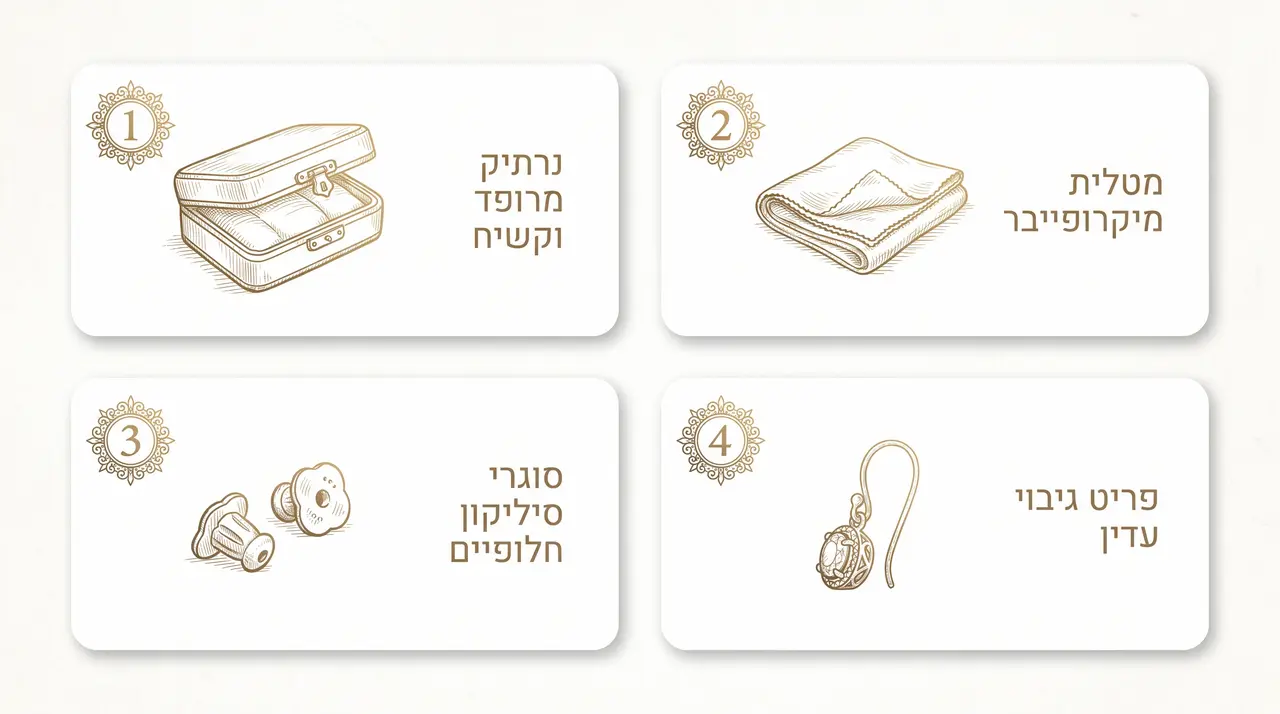 תיק החירום של הכלה לחתונת חוף